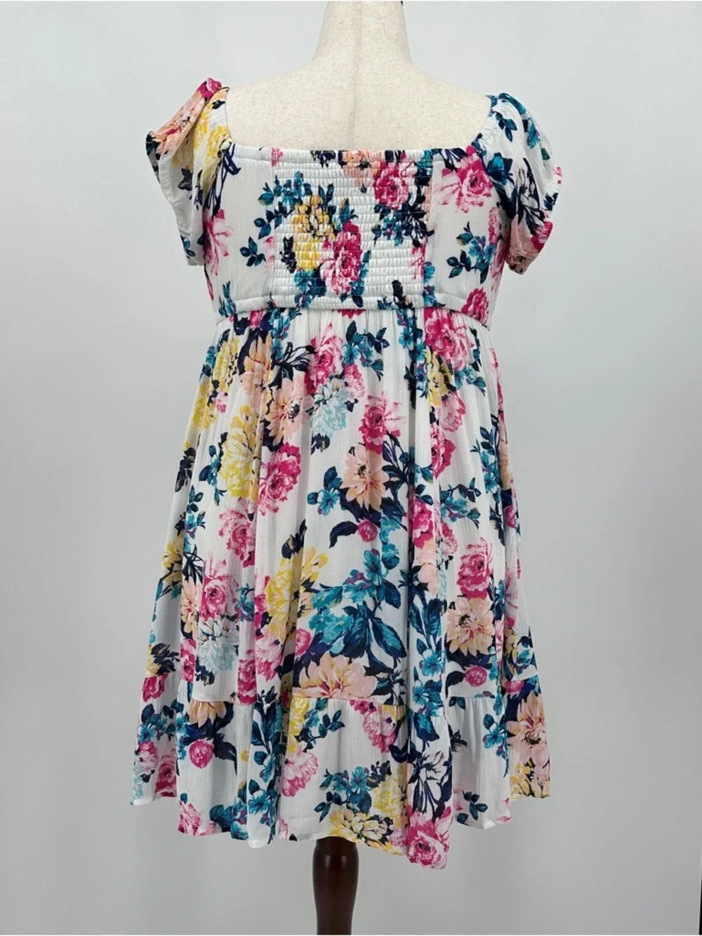 torrid Mini Gauze Puff Sleeve Skater Dress Size 0X  Item#17648268 - Picture 2 of 9